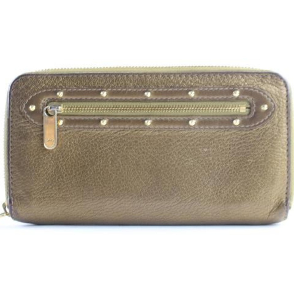 Louis Vuitton Bronze Suhali Long Zippy Wallet